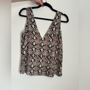 Keith snake print blouse